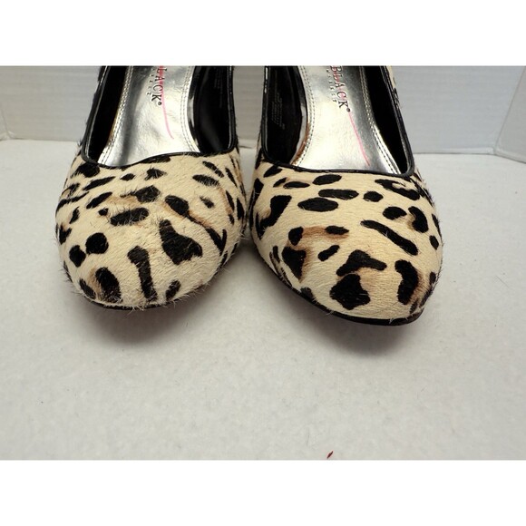 White House/Black Market, Women's Cheetah Heels Sz 8 Sexy  Fancy Preowned - Picture 4 of 12